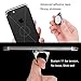eBoot Mirror Finger Ring Stand, 360 Degree Rotation Cell Phone Holder of Ring Stand with Good Finger Grip, No Loose, 1 Pack (Black)