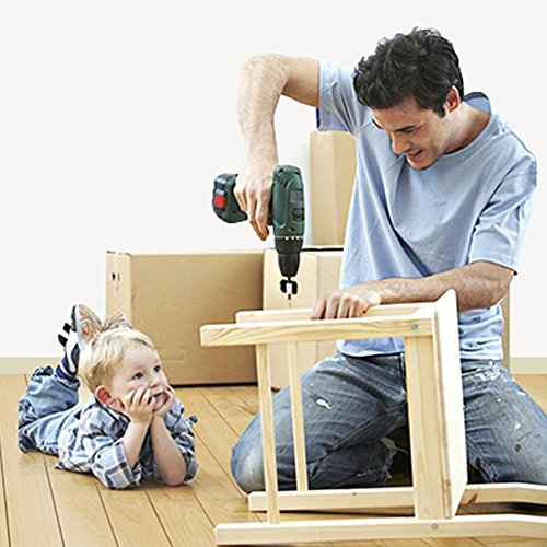 QuadPro Kids Toy Tool Set 21 Pieces Durable Tool Box with Electric Drill, Hammer, Hat and More,Toddler STEM Toys for Boys and Girls
