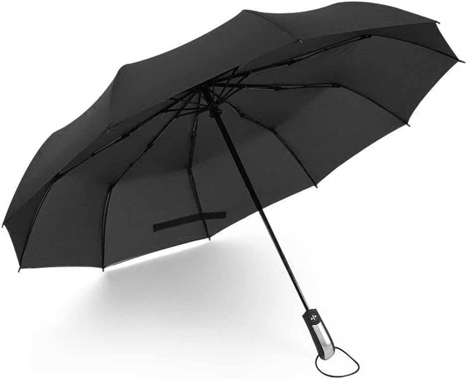 Padia Home Compact "Dupont Teflon" Fast Drying Travel Umbrella, Reinforced Windproof Frame, Lifetime Replacement Guarantee, Auto Open/Close, Slip-Proof Handle for Easy Carry