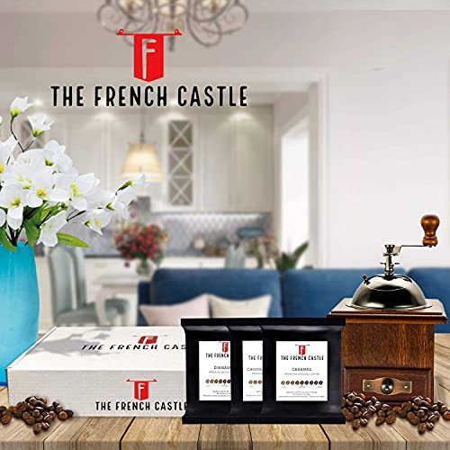 Coffee Sample Pack, Flavored Ground Coffee Sampler Gift Box Set