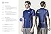 TM-MTS05-BK_Medium Tesla Men / Women's HyperDri 2.0 Short Sleeved Athletic T-Shirt MTS05 / WTS05