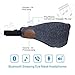 Bluetooth Sleeping Eye Mask Headphones Wireless Sleep Headset Travel Eye Mask Headphones Bluetooth V4.2 Blindfold Eye Cover Breathable Built-in Speakers and Microphone for Hands-Free_VZ SPORT MATE