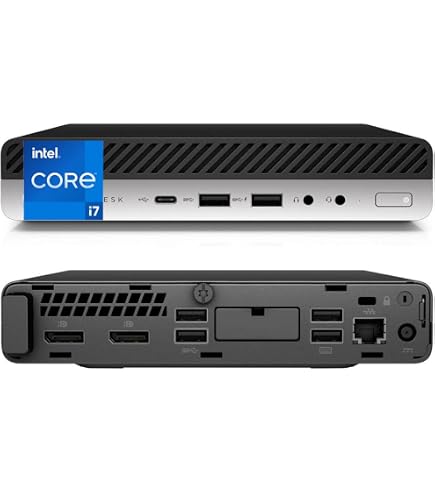 Amazon.com: HP EliteDesk 800 G5 Desktop Mini PC Intel Core i7-9700