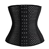 FeelinGirl Women's Waist Trainer Corset for Weight Loss Hourglass Body Shaper