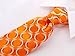 Neckties By Scott Allan - Geometric Burnt Orange Men's Tie