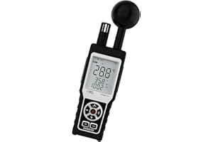 Compact Industrial Hygrometer with 1000 Data Points and Alert Systems for Safetys Monitorings Lightweight WBGT Data Logger