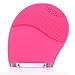Quimat Sonic Facial Cleansing Brush and Face Massager, USB Charging & Vibrating Skin Care Tool for Reducing Acne and Exfoliating
