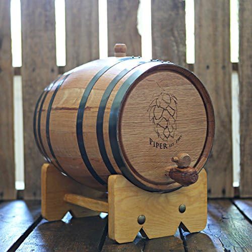 10-liter American Oak Barrel | Handcrafted using American White Oak | Age your own Whiskey, Beer, Wine, Bourbon, Tequila, Hot Sauce & More