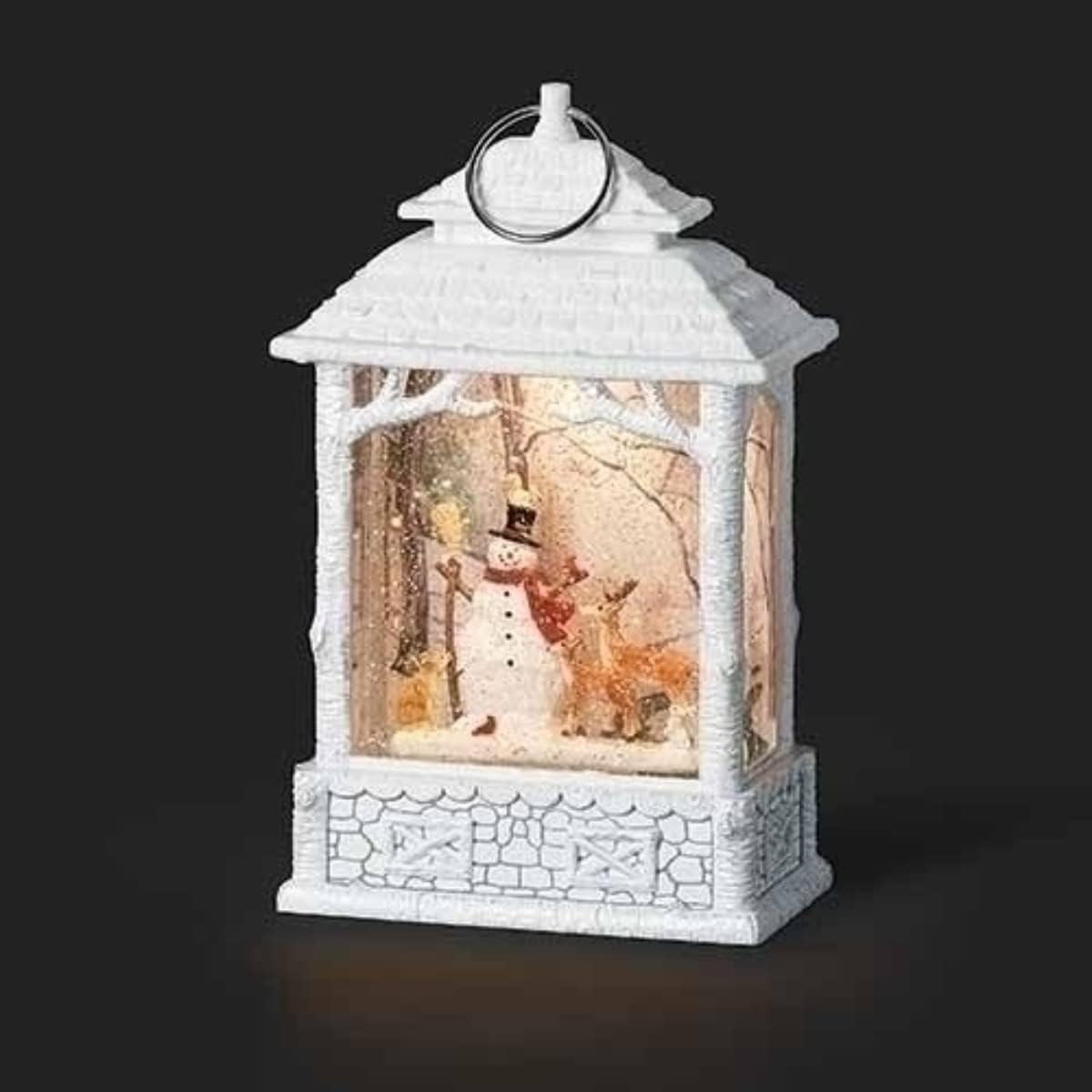 Snow Globes - Christmas by Roman Inc, Confetti Lites Collection, 10.5