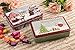 Juvale Christmas Cookie Tins, Tin Box with Lid (7.5 x 4.5 x 2.1 In, 2 Designs, 2 Pack)