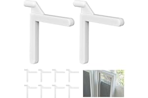 IFERLA 15150 Nylon Tilt Key-Pack of 20, 3/16" Screen Frame Corner, White Plastic Corner Key for Mitered Corners Storm Window Screen Door Frame Corner Repair Parts, for: Triple Track System