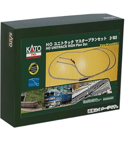 Amazon.com: Kato 3105 HO HM1 R670mm Basic Track Oval with Power
