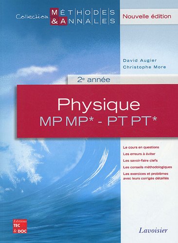 Physique MP MP* - PT PT* 2e année (French Edition) by (Paperback)