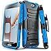 HTC One A9 Case, Evocel [Generation Series] Belt Clip Holster, Kickstand, HD Screen Protector, Dual Layer for HTC One A9, Blue (EVO-HTCA9-AB202)