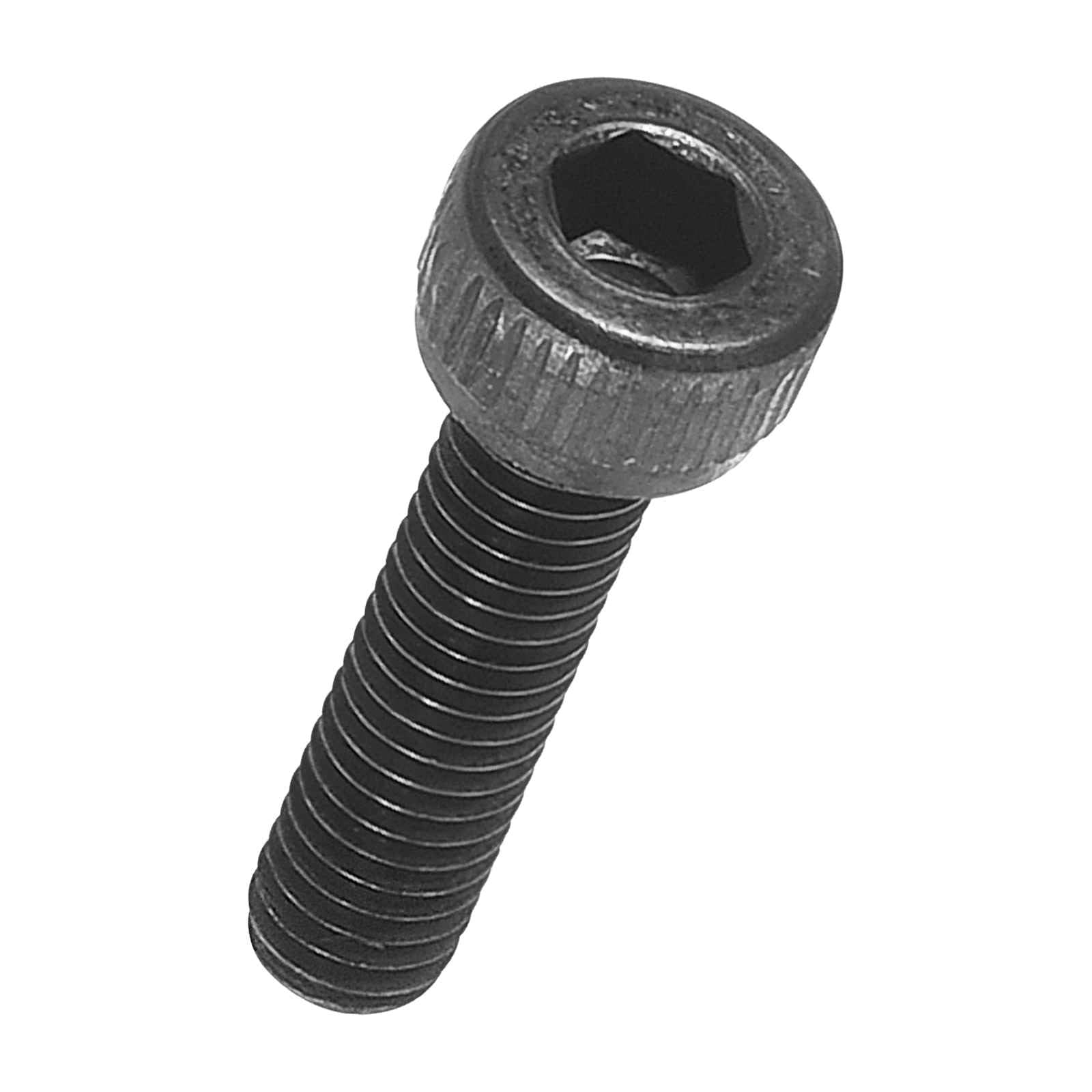 Kozelo 50pcs Socket Head Cap Screws - [M3.5-0.6 x 12mm] Alloy Steel Black Oxide Grade 12.9 Internal Hex Screw Full Thread for Industrial & Machinery Use, Black