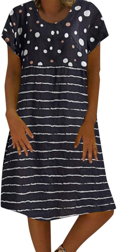 simple casual dress with sleeves