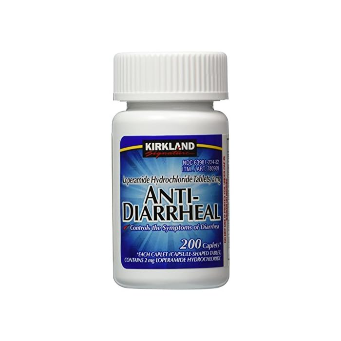Buy Kirkland Signature Antidiarrheal Loperamide Hydrochloride Tablets