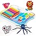 Creative Kids 24 Assorted Clay Kit for Kids - 9 Clay & Dough Tools for Children - Modeling Clay Set with Assorted Clay Colors, 7 Clay Cutters, 1 Clay Knife, 1 Roller & Transparent Travel Storage