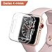 Hagibis for Apple Watch Series 4 Screen Protector (44mm), iWatch 4 Case [3D Touch] [All Around Protective] [Ultra Clear] Soft TPU Cover Bumper for 2018 New Apple Watch Series 4