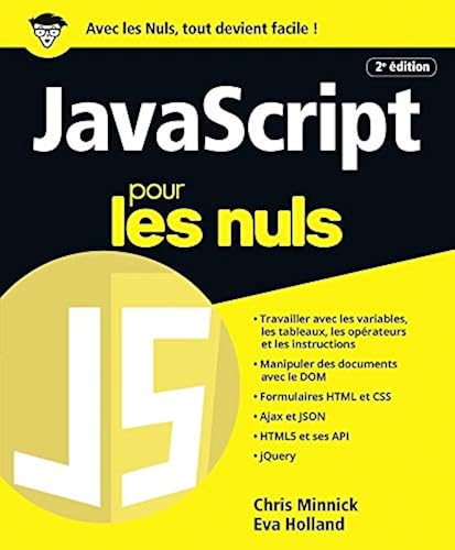 Download JavaScript pour les Nuls grand format, 2e édition PDF