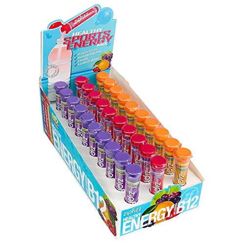 Zipfizz Healthy Energy Drink Mix, Variety Pack, 30count (Pack of 2) Pricepulse
