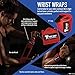 Premium Wrist Wraps Lifting Straps Bundle w/Carry Bag | Professional Grade Heavy Duty Hand and Wrist Support Weightlifting w/ 2 Year No Questions Asked Warranty (Grey, Wraps & Straps Combo)