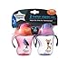 Tommee Tippee Trainer Sippee Cup 2 pack pink/purple NEW IMPROVED