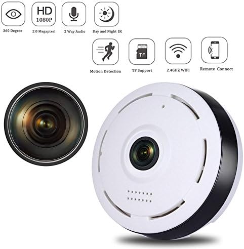 SYL PLUS White Fisheye Panoramic VR IP Camera WiFi Wireless 360 Degree 3D 1-3MP Network Camera