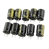 1000uF 6.3V 12.6x10mm Aluminum Electrolytic Capacitors 10 Pcs