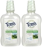 Toms of Maine Cool Mountain Mint Mouthwash, 16 Ounce -- 2 per case.