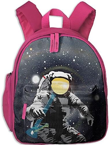 Spaceman Galaxy 3D Printed Customized Students Schoolbags Zip-up Bookbags School Bag Backpack For Youth Girl Boy