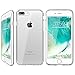 iPhone 7 Plus case, FlexGear Clear Hard PC Back TPU bumper + Glass Screen Protector (Clear)