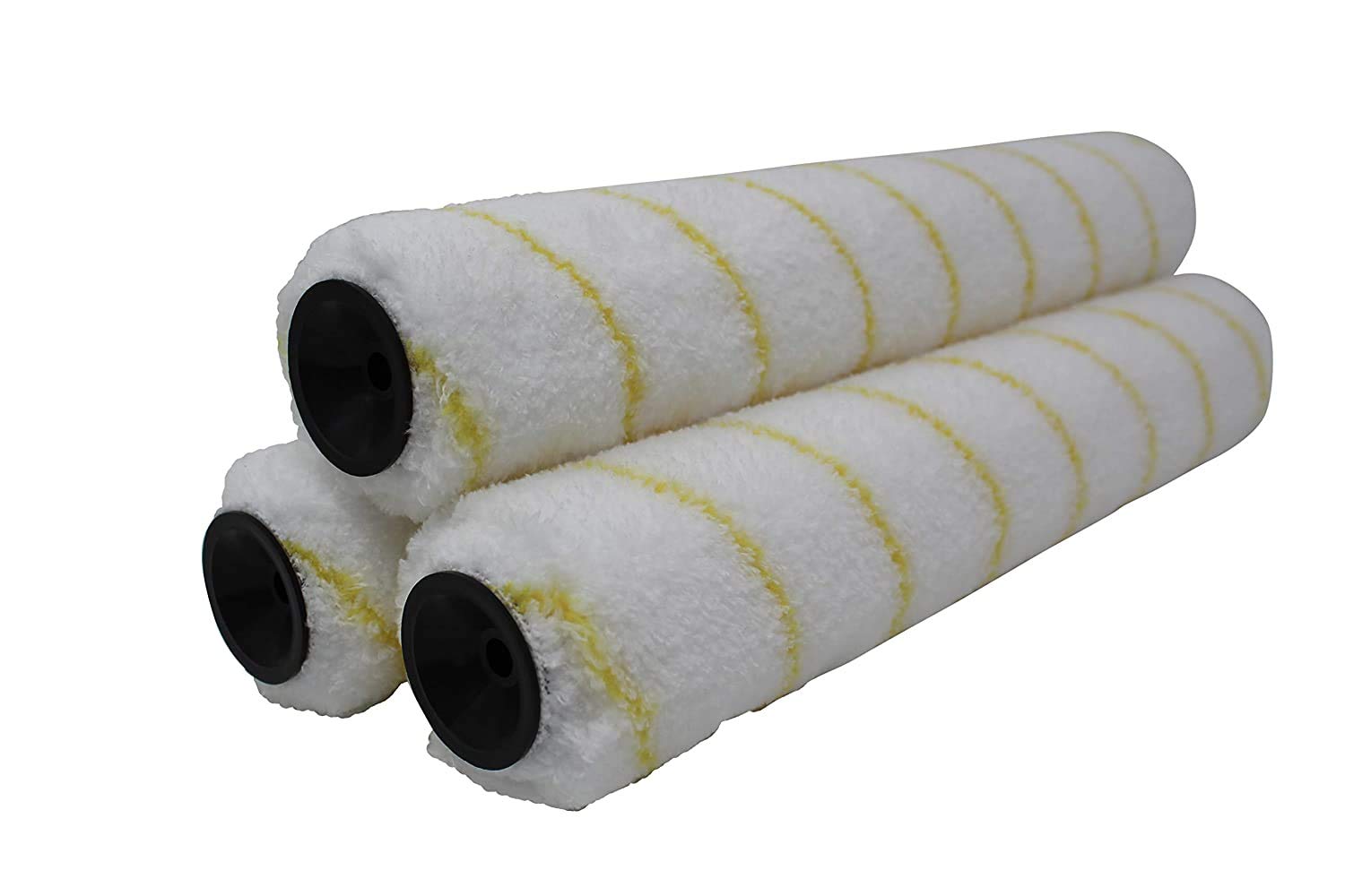 Pro Grade Paint Roller Covers - 1/2 X 14 Inch Microfiber 3 Pack