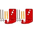Universal Fire Extinguisher Bracket, Fire Extinguisher Mounts & Brackets (L Hook - 2 Pack)