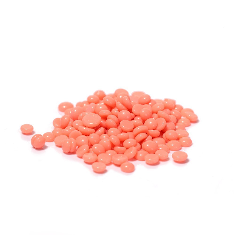 Waxkiss 300g Painless Wax Beans Home Wax Kit for Flawless Hair Removal (Rose)