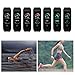 QWMoonRu Fitness Tracker with Heart Rate Monitor Blood Pressure Blood Oxygen Monitor, Waterproof Activity Tracker Watch with Pedometer, Sleep Monitor, Smart Watch for Men, Women and Kids (Black)