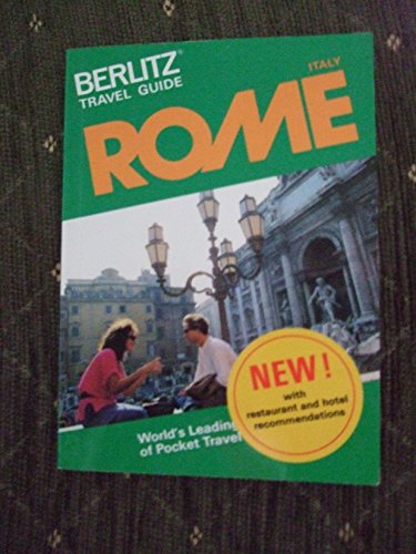 Berlitz Travel Guide to Rome (Berlitz Travel Guides)