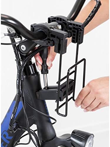 TRIXIE Front-Box for Bicycles 41 x 26 x 26 cm, Black/Grey, 2.82 kg, 41 cm L x 26 cm W x 26 cm H - Image 5