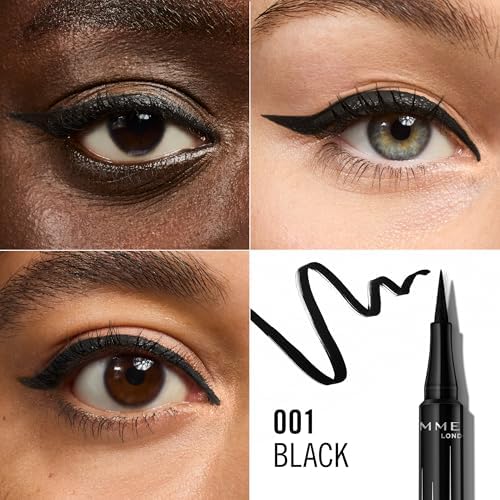 Wonder'Ink Liner Eyeliner Liquido, Negro 001, 1 ml (0.03 FL OZ)
