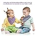 Christmas Baby Gifts Stylish-Superior Quality Baby Bandana Drool Bibs with 3 Snaps, Unisex 4-Pack( Purple, Red, Black,Green), Baby Shower Gift for Boys and Girls
