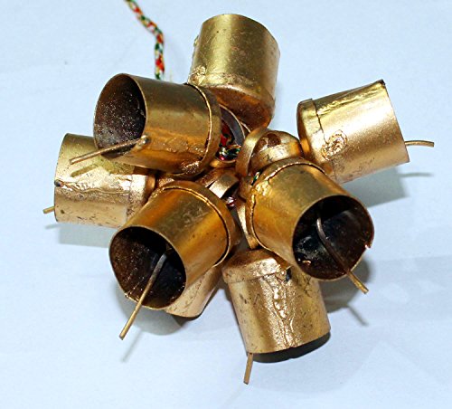 Handmade Tin Bells 2.25"H - Dozen