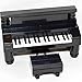 LEGO Furniture: Black Upright Piano - Custom Set, New Parts + Instructions