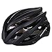 KINGBIKE Adult Bike Helmet, with Helmet Rain Cover/ Detachable Visor/ Safety Rear Led Light / Lightweight