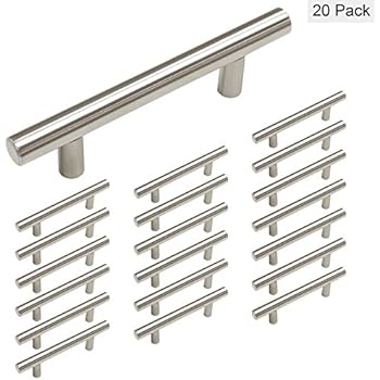 Probrico Stainless Steel Modern Cabinet Handles Drawer Pulls