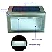 Solar Step Lights, iThird LED Solar Powered Stair Lights Stainless Steel Outdoor Lighting for Deck Fence Path Auto On/Off Waterproof 4 Pack