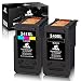 IKONG Remanufactured Ink Cartridge Replacement for Canon PG-240XL CL-241XL 240XL 241XL Work with Canon PIXMA MG3620 MG3520 MG3220 MG2220 MG2120 MX532 MX472 MX432 MX452 MX522 TS5120 MX392 Printer primary