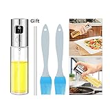 M.A.K Olive Oil Sprayer, Food-grade Glass Oil Spray Bottle Vinegar Bottle Oil Dispenser for BBQ, Making Salad, Cooking,Baking, Roasting, Grilling, Frying