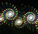 Alternative Imagination Spiral Diffraction Glasses - for Raves, Festivals, Holiday Lights - Black Frame
