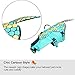 Ofilon Dog Life Jacket, Ripstop Pet Life Vest Preserver for Small, Middle, Large Size Dogs Water Safety Swimsuit Flotation Device at the Pool Swimming, Beach, Boating (Green Mermaid, S)