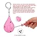 Personal Alarms - HUMUTU Safesound Personal Alarms Keychain for Women, 125 db Loud Siren Song Alarm Keychain for Women with 3 LR44 Batteries Included